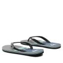 Quiksilver Molokai Panel Flip Flops Black Blue Grey - 43