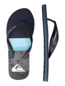 Quiksilver Molokai Panel Flip Flops Blue Grey - 45