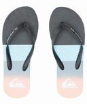Quiksilver Molokai Panel Flip Flops Blue Grey Pink - 40