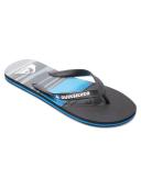 Quiksilver Molokai Panel Thongs in Black 10
