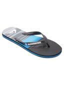 Quiksilver Molokai Panel Thongs in Black 12