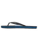 Quiksilver Molokai Panel Thongs in Black 12