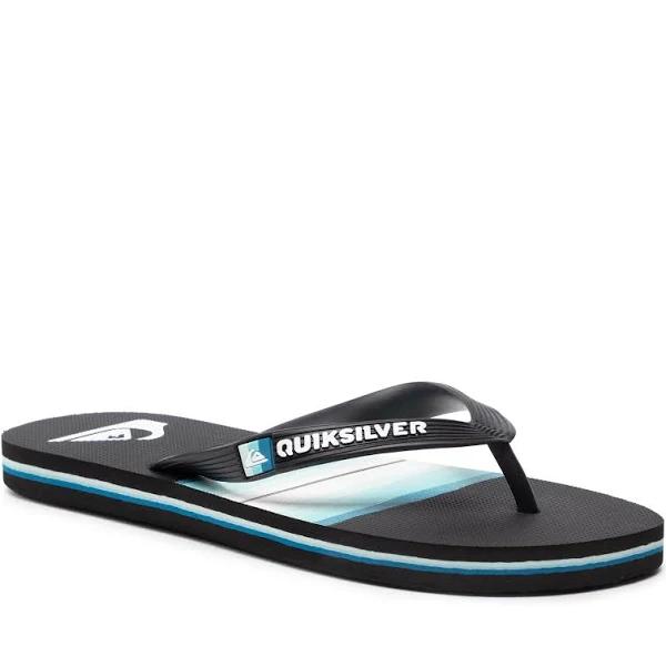 Quiksilver Molokai Resin Tint Mens Flip Flops - Black 1