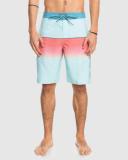 Quiksilver Pointbreak 20" Beachshorts in Iced Aqua Assorted 34