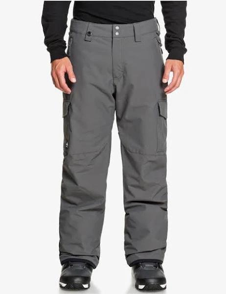 Quiksilver Porter Insulated Pants - Iron Gate | Snowboard Pants