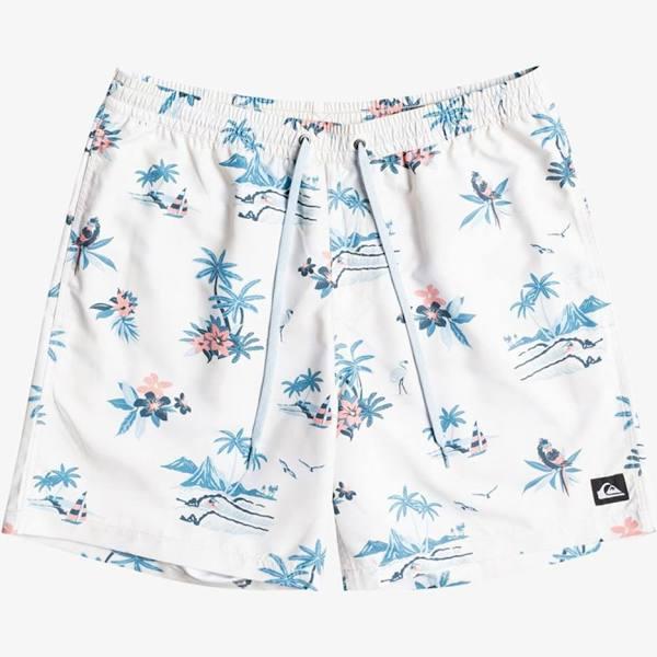 Quiksilver Scenic 15 Swimming Shorts White S Man