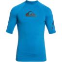 Quiksilver Surf All Time Short Sleeve T Shirt Blue Black - M
