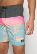 Quiksilver Surfsilk Panel 18 Inch Swim Shorts Black Pink Blue - 31