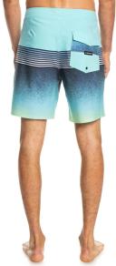 Quiksilver Surfsilk Panel 18" Swim Shorts Blue Grey - 28