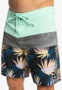 Quiksilver Surfsilk Panel 18 Swimming Shorts Green 32 Man