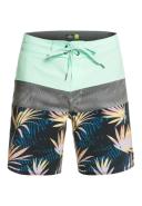 Quiksilver Surfsilk Panel 18 Swimming Shorts Green 32 Man
