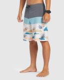 Quiksilver Surfsilk Panel 20" Boardshorts in Iron Gate Black 36