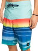 Quiksilver Surfsilk Panel Mens Boardshorts - Pool Green
