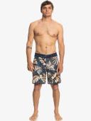 Quiksilver Surfsilk Scallop 18" Boardshort in Peach Whip Peach 28