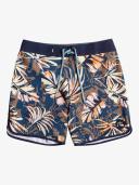 Quiksilver Surfsilk Scallop 18" Boardshort in Peach Whip Peach 34
