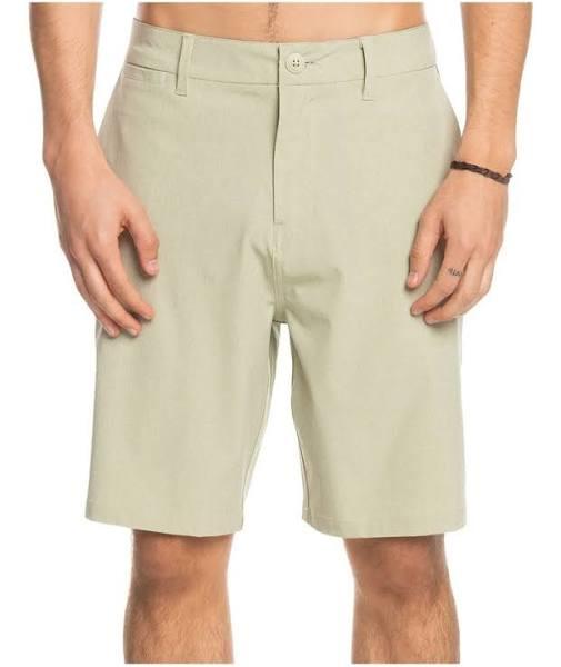 Quiksilver Union Heather 20" Amphibian Shorts in Desert Sage Green 30