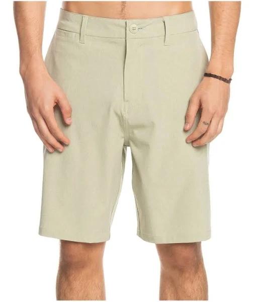Quiksilver Union Heather 20" Amphibian Shorts in Desert Sage Green 32