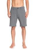 Quiksilver Union Heather Amphibian 20" Hybrid Shorts - Black - Swimoutlet.com