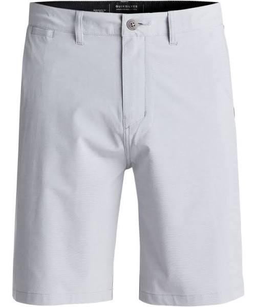 Quiksilver Union Heather Amphibian 20" Hybrid Shorts - Sleet - Swimoutlet.com