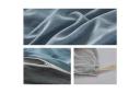 Quilt Cover Set Cotton Duvet Double Blue Dark Blue