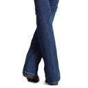 R.E.A.L. Mid Rise Stretch Entwined Boot Cut Marine / 25 / XLONG