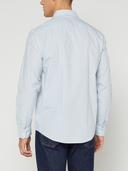 R.M.Williams Collins Shirt Aqua/Navy/White - S