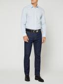 R.M.Williams Collins Shirt Aqua/Navy/White - S