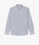 R.M. Williams Collins Shirt - Navy/White, M / Navy/White