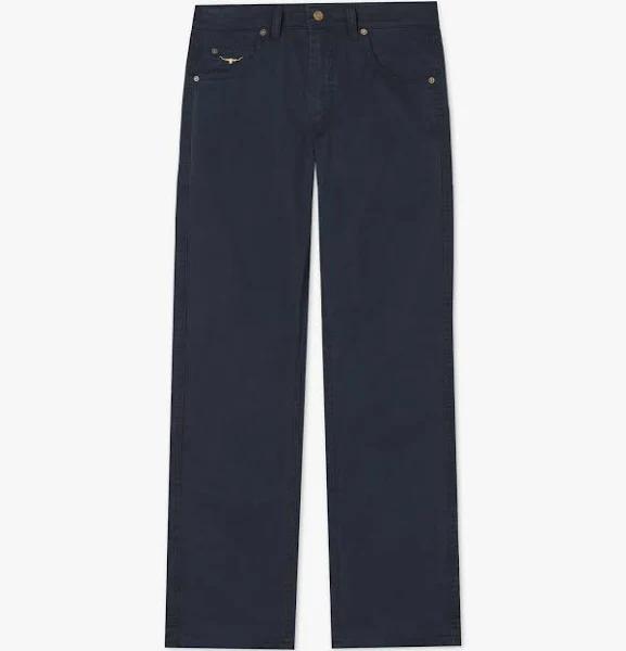 R.M. Williams Linesman Jeans - Regular Fit - Navy, 36/32 / Navy