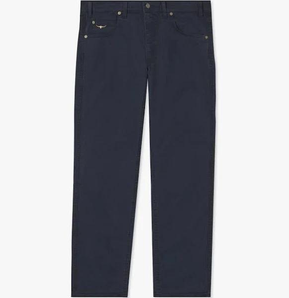 R.M. Williams Linesman Jeans - Slim Fit - Navy, 37/32 / Navy
