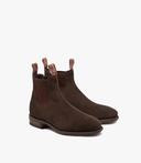 R.M.Williams - Men - Comfort Craftsman Suede Chelsea Boots Brown