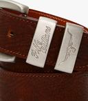 R.M.Williams - Men's Brown Leather Belts - Drover Belt - Size 34 at The Iconic