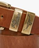 R.M.Williams - Men's Brown Leather Belts - Drover Belt - Size 34 at The Iconic