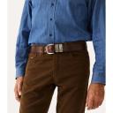 R.M.Williams - Men's Brown Leather Belts - Drover Belt - Size 36 at The Iconic