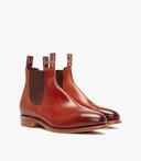 R.M.Williams - Men's Burnished Comfort Macquarie Boot - Cognac - 11g
