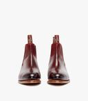 R.M.Williams - Men's Burnished Comfort Macquarie Boot - Mahogany - 8.5g