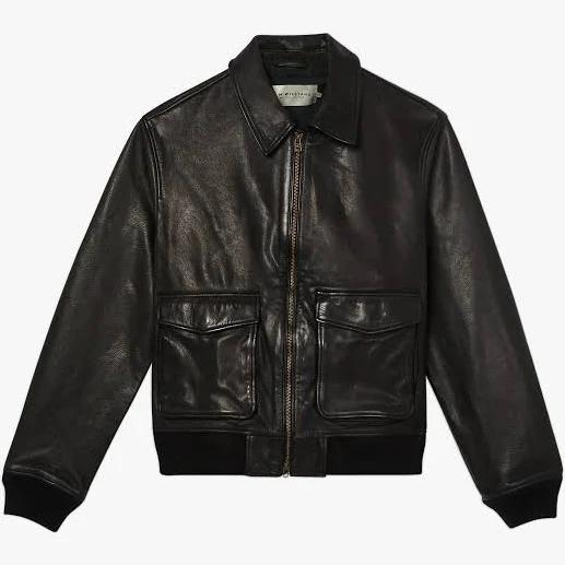 R.M.Williams - Men's Byrock Bomber - Black - M