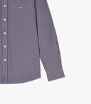 R.M.Williams - Men's Collins Button Down Shirt - Burgundy/Blue - S