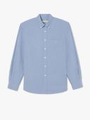 R.M.Williams - Men's Collins Button Down Shirt - Light Blue - L