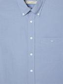 R.M.Williams - Men's Collins Button Down Shirt - Light Blue - L