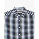 R.M.Williams - Men's Collins Button Down Shirt - Navy/White/Khaki - XXL