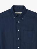 R.M.Williams - Men's Collins Button Down Shirt - Navy - XL