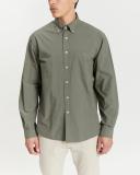 R.M.Williams - Men's Collins Button Down Shirt - Sage - XXL