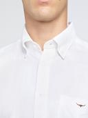 R.M.Williams - Men's Collins Button Down Shirt, White (Size XXL)