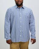 R.M.Williams - Men's Collins Shirt - Blue Navy - 3XL