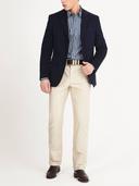 R.M.Williams - Men's Collins Shirt, Blue Navy White, (Size M)