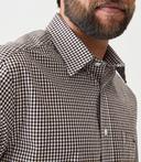 R.M.Williams - Men's Collins Shirt - Brown White - S