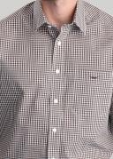 R.M.Williams - Men's Collins Shirt - Brown White - S