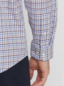 R.M.Williams - Men's Collins Shirt, Burgundy/Blue (Size 5XB)