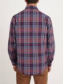 R.M.Williams - Men's Collins Shirt - Navy Red - 3XL